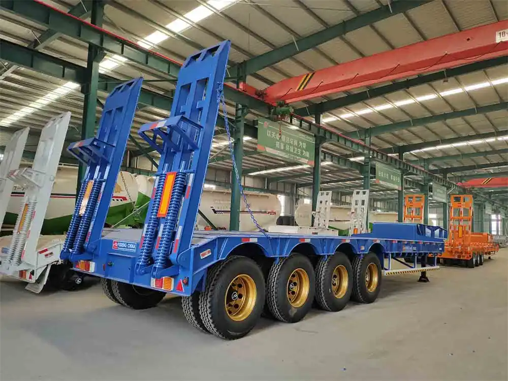 How To Transport Heavy Equipment Using A Lowbed Trailer