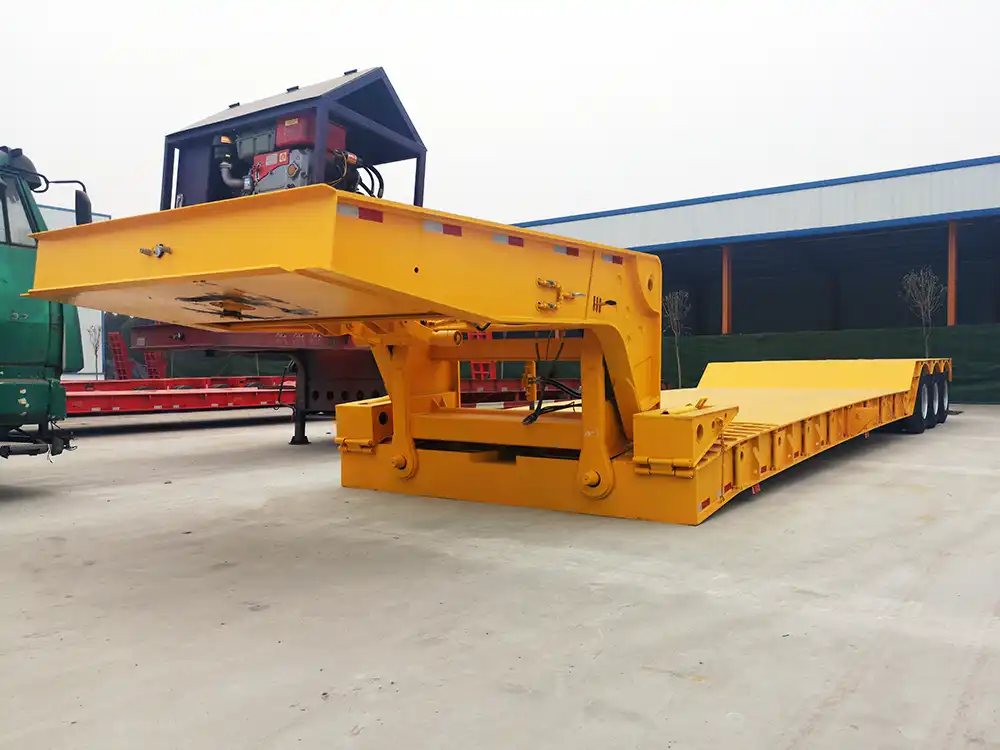 How To Transport Heavy Equipment Using A Lowbed Trailer