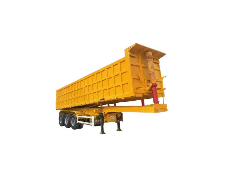 3 Axle End Dump Trailer for Sale