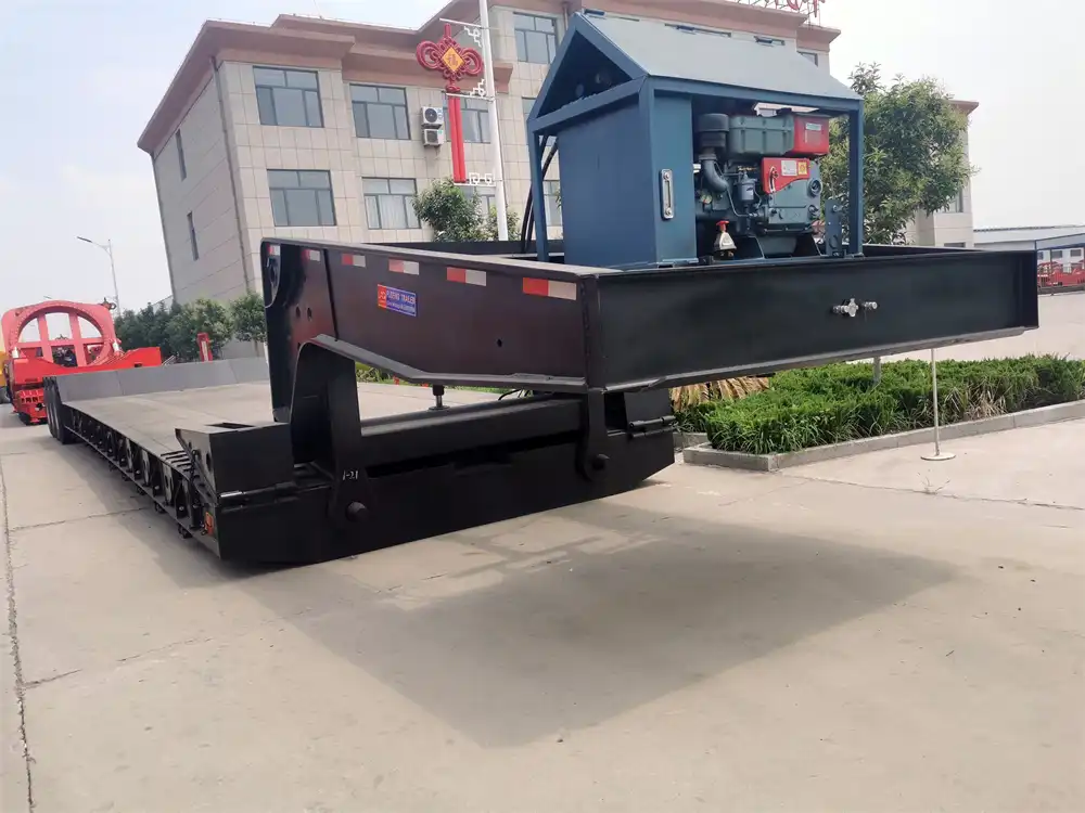 Different Types of Lowbed Trailer Heights