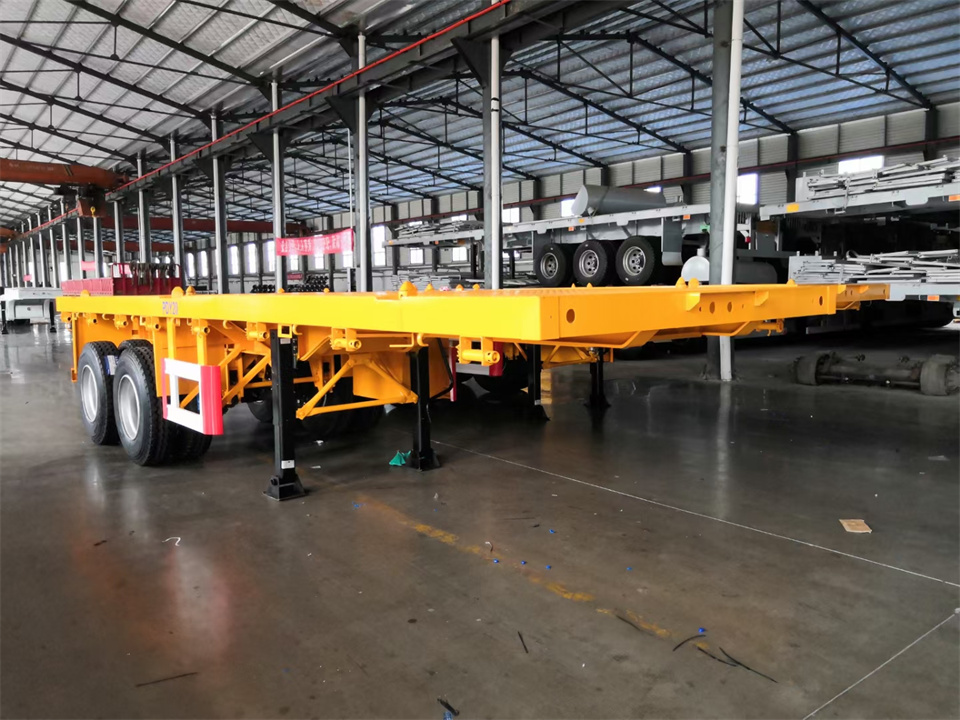 2axle chassis trailer(2)