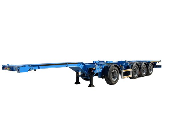 4 axle Russian skeleton trailer for sale