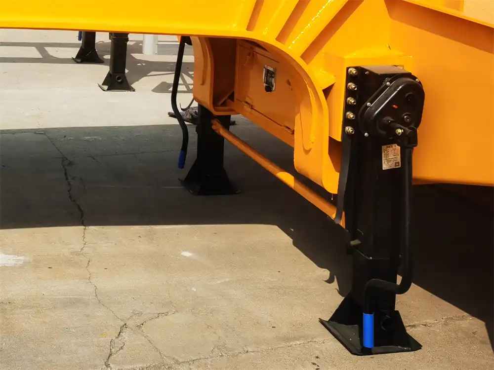 fudeng brand lowbed semi-trailer (8)