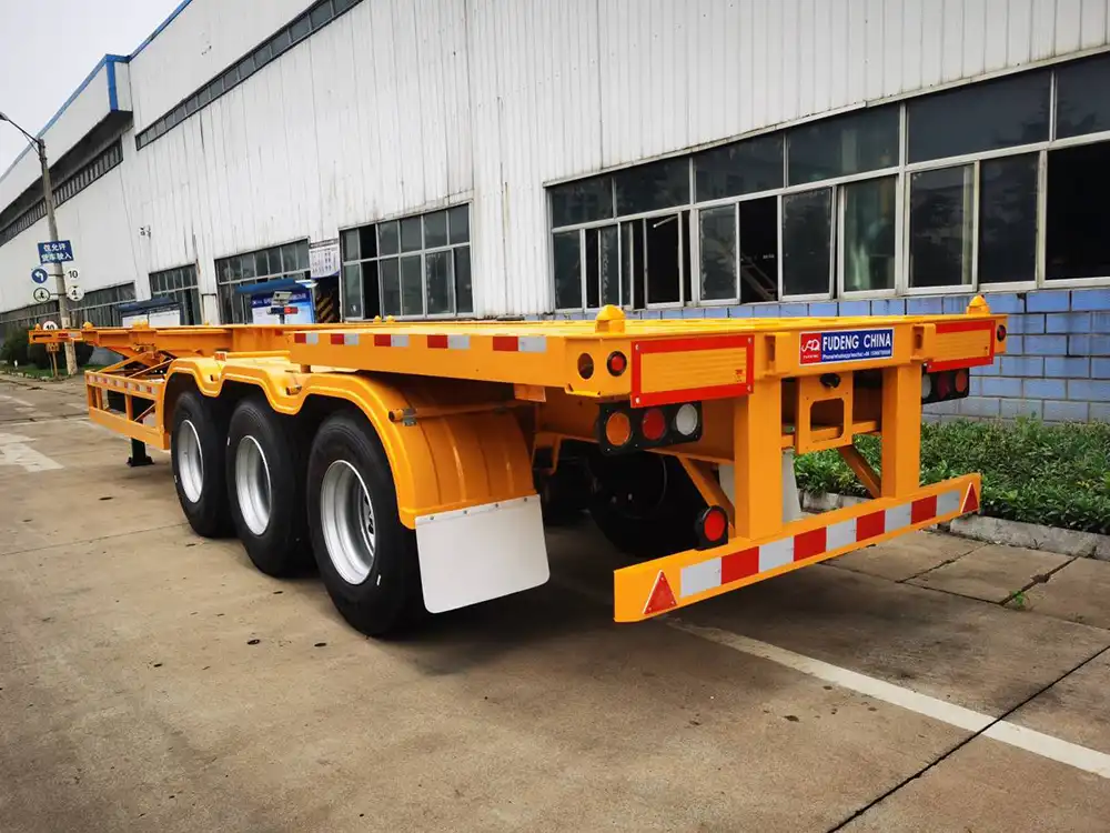 skeleton semi-trailers