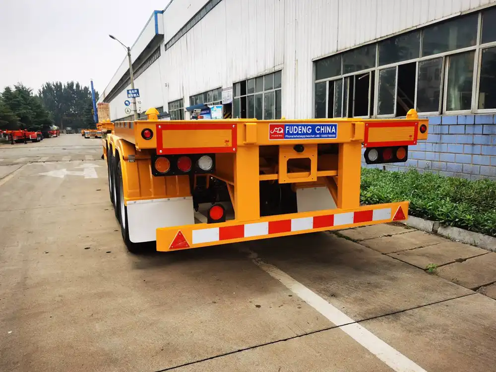 skeleton semi-trailers