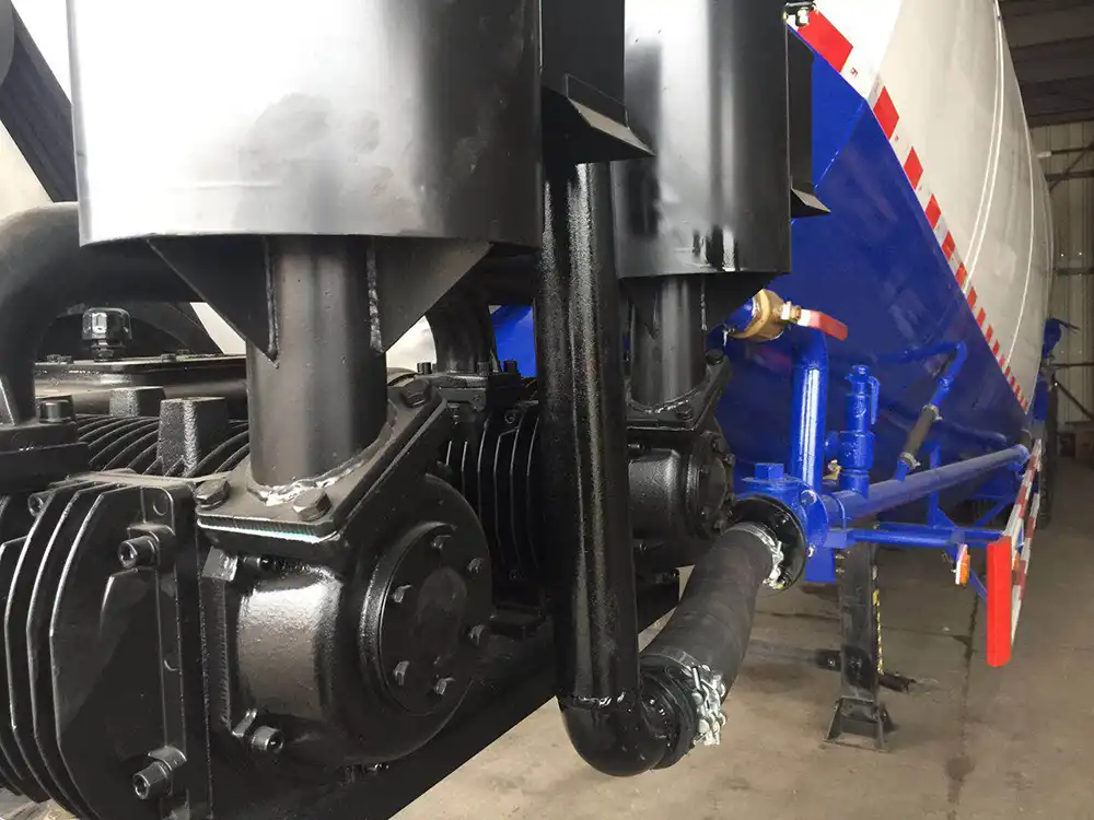 Bulk cement tank trailer