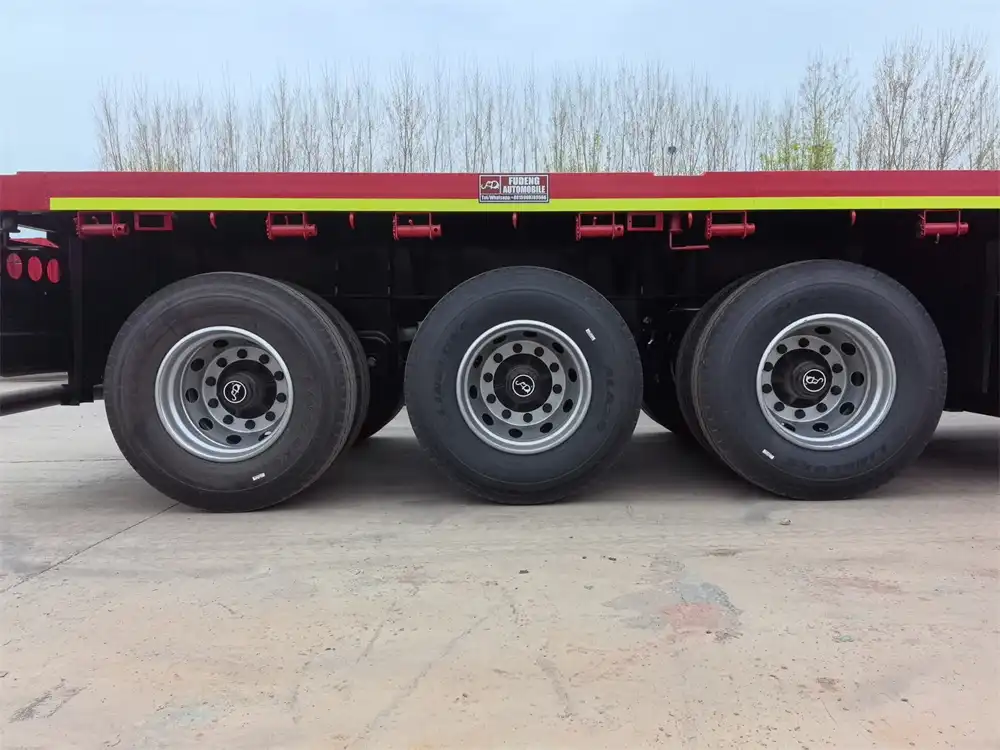 40FT Flatbed trailer1