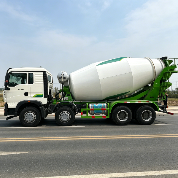 HOWO 8×4 Concrete Mixer Truck For Sale - 图片 4