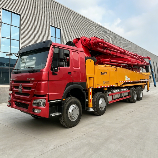 Sinotruk Chassis Concrete Pump Truck For Sale - 图片 2