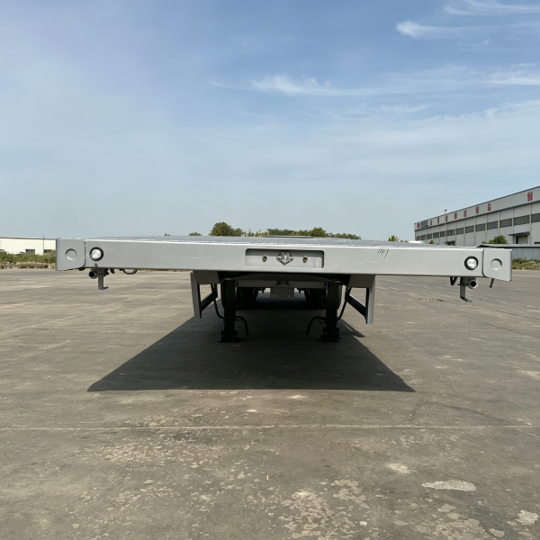 3 Axles Flatbed Semi-Trailer For Sale - 图片 5