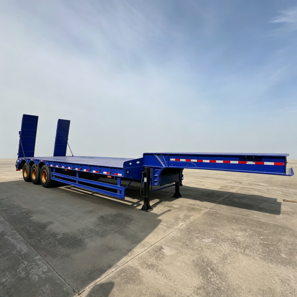 3 Axles Lowbed Semi-Trailer (Lowboy) For Sale - 图片 2
