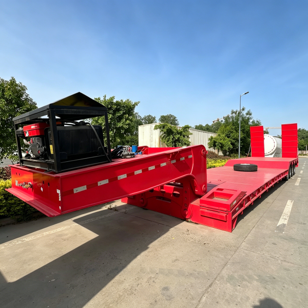 3 Axles Lowbed Semi-Trailer (Lowboy) For Sale - 图片 3
