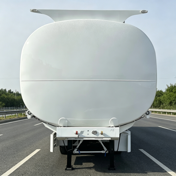 3-Axis Aluminum Alloy Oil Tank Semi-Trailer For Sale - 图片 3