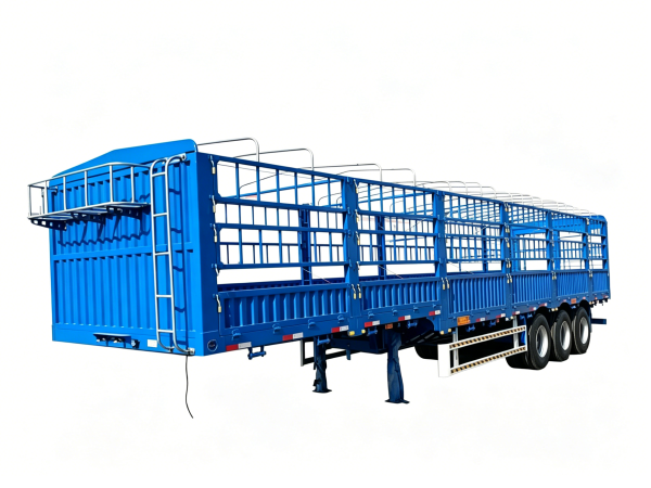 13m High Guardrail Cage Semi-Trailer For Sale