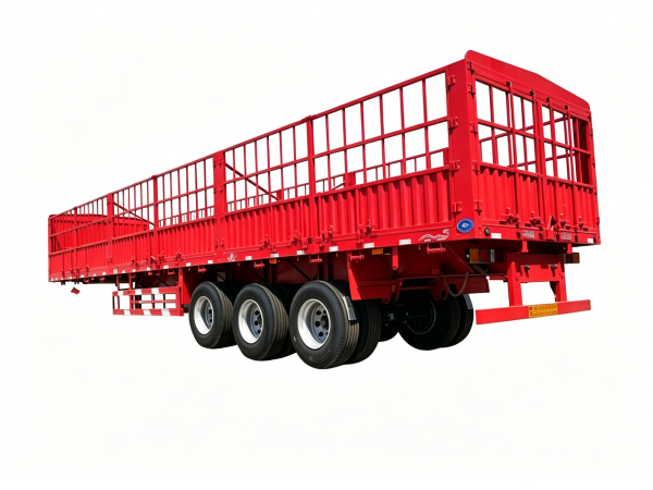 13m High Guardrail Cage Semi-Trailer For Sale - 图片 5