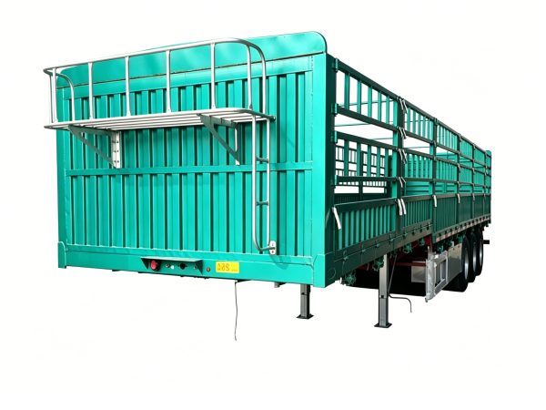 13m High Guardrail Cage Semi-Trailer For Sale - 图片 7