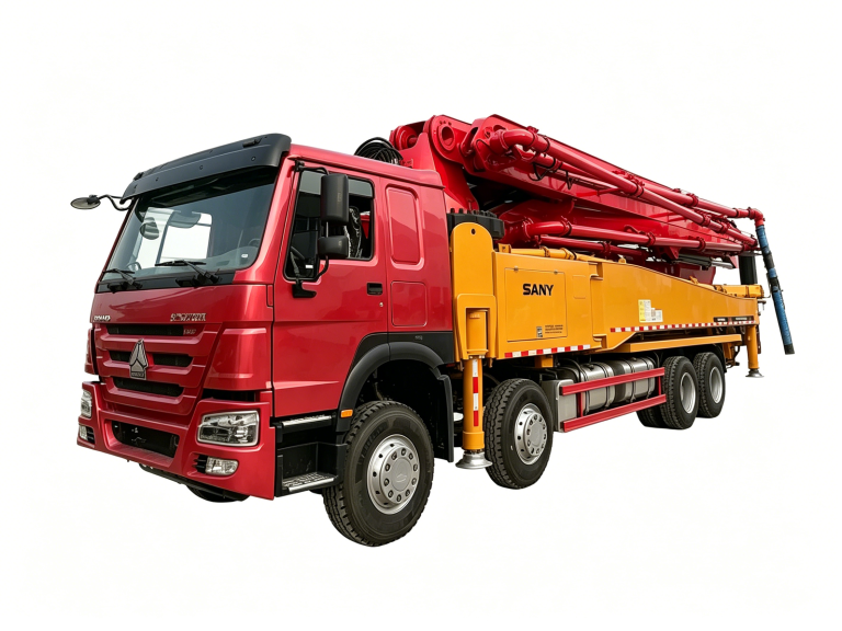 Sinotruk Chassis Concrete Pump Truck For Sale