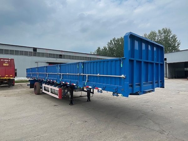 3 Axles Side Dump Semi-Trailer