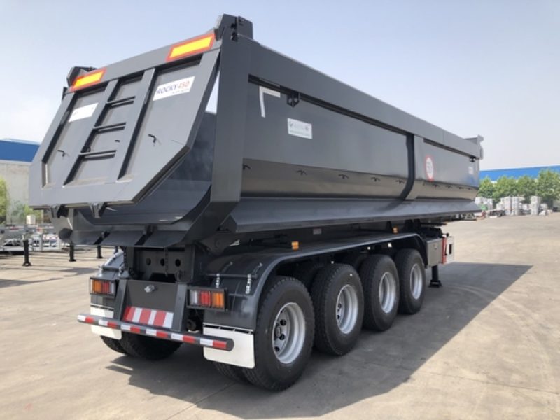 U-Shape Rear Dump Semi-Trailer