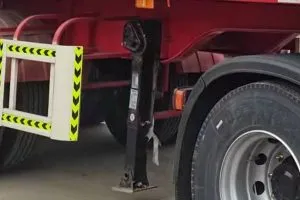 30CBM End Dump Semi Trailer Detail