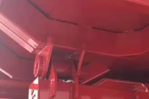 30CBM End Dump Semi Trailer Detail