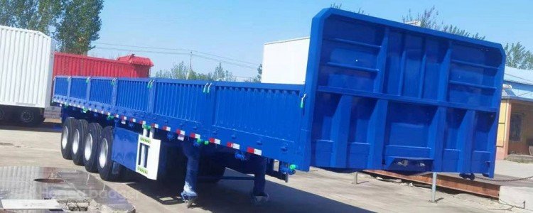 4 Axle Sidewall Semi Trailer