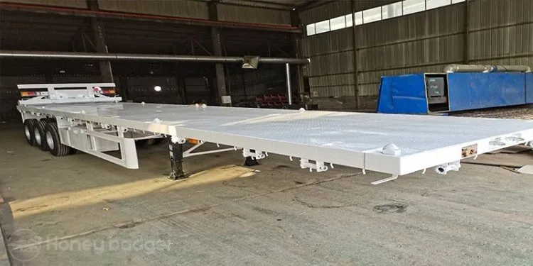 40 Foot Flatbed Tri Axle Trailer