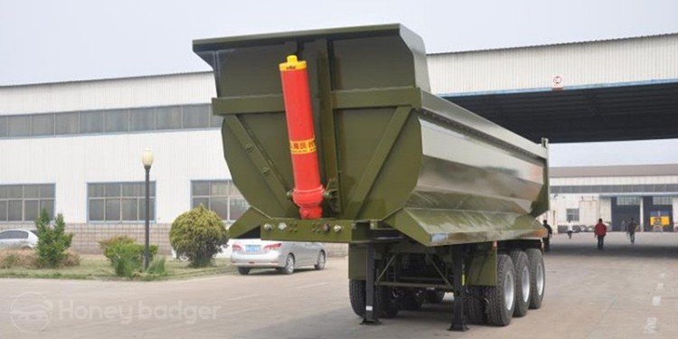 U Shape Dump Truck Trailer