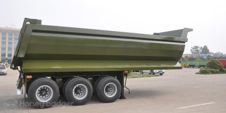 U Shape Dump Truck Trailer
