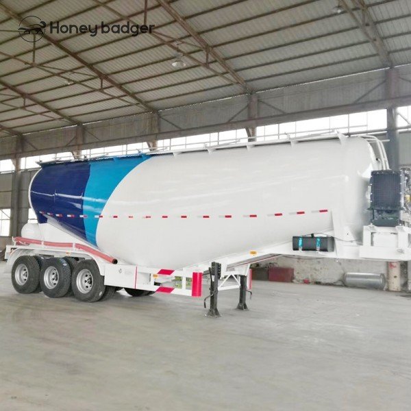 3 Axle 50 Ton Bulk Cement Trailer Manufacturer