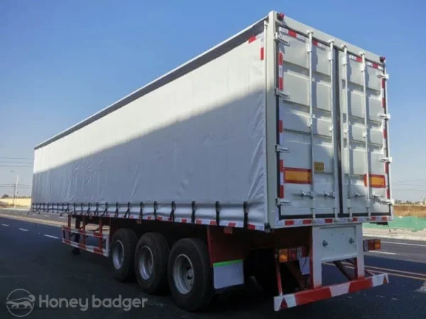3 Axle 45ft Curtain Trailer - 图片 4