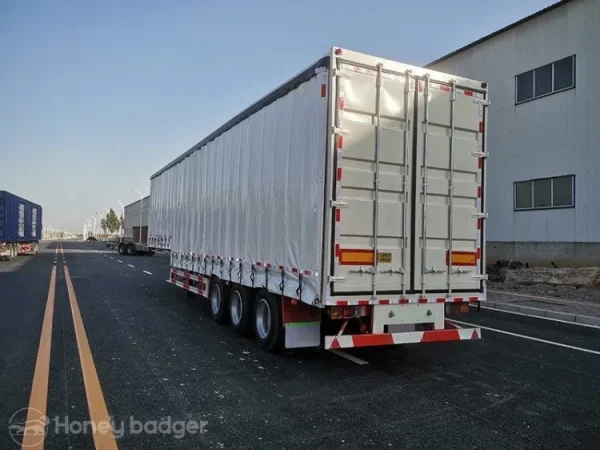 3 Axle 45ft Curtain Trailer - 图片 5
