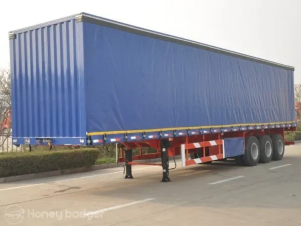 Curtain Side Flatbed Trailer - 图片 3