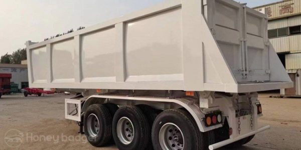 3 Axle End Dump Semi Trailer For Sale - 图片 6