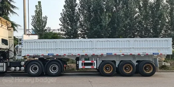 3 Axle Side Tipper Trailer For Sale - 图片 3