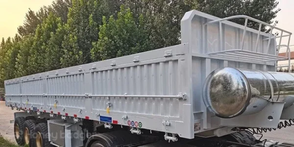 3 Axle Side Tipper Trailer For Sale - 图片 6