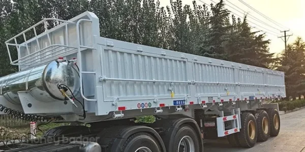 3 Axle Side Tipper Trailer For Sale - 图片 8