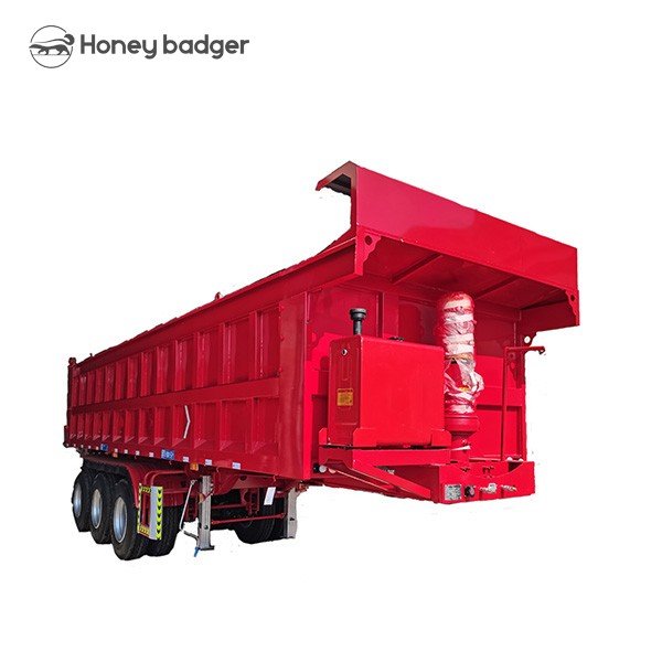 30CBM End Dump Semi Trailer For Sale