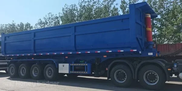4 Axle End Tipper Semi Trailer For Sale - 图片 6