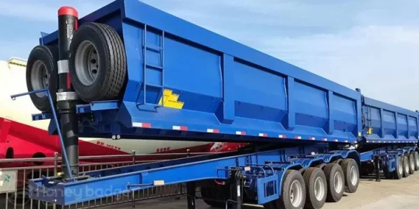 4 Axle End Tipper Semi Trailer For Sale - 图片 7