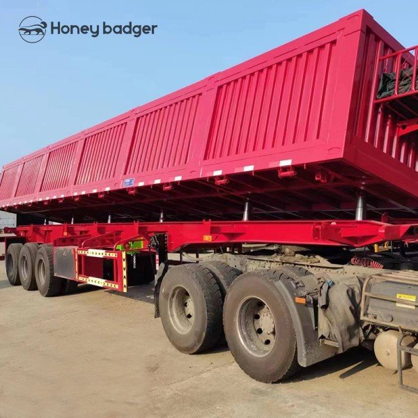 60 Ton Side Dump Trailer |Side Tipper Trailers