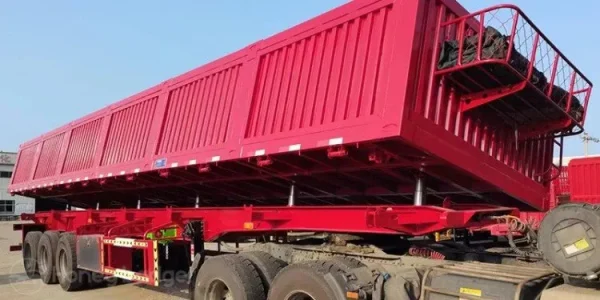 60 Ton Side Dump Trailer |Side Tipper Trailers - 图片 3