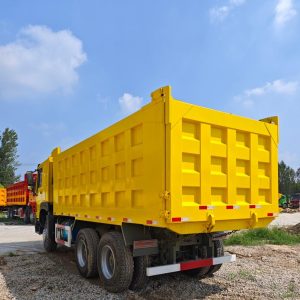 Sinotruk HOWO 6x4 U-Type 371 HP Dump Truck - 图片 5