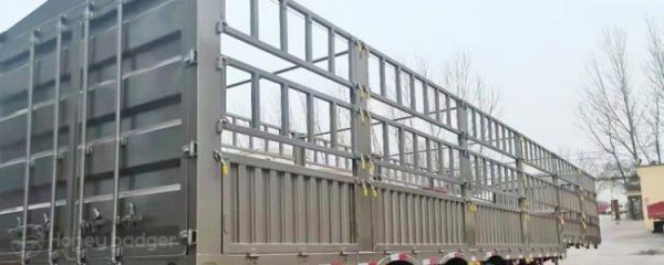 3 Axles 40ton Fence Semi Trailer for Sale - 图片 5