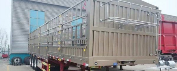 3 Axles 40ton Fence Semi Trailer for Sale - 图片 7