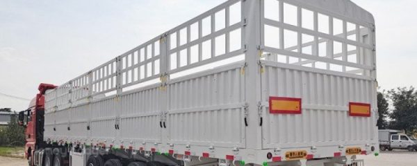 4 Axle Fence Cargo Semi Trailer for Sale - 图片 6