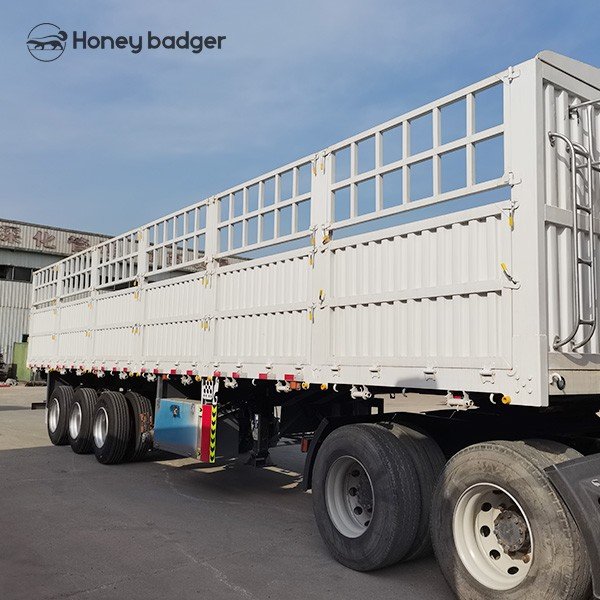 60ton Fence Semi Trailer for Sale