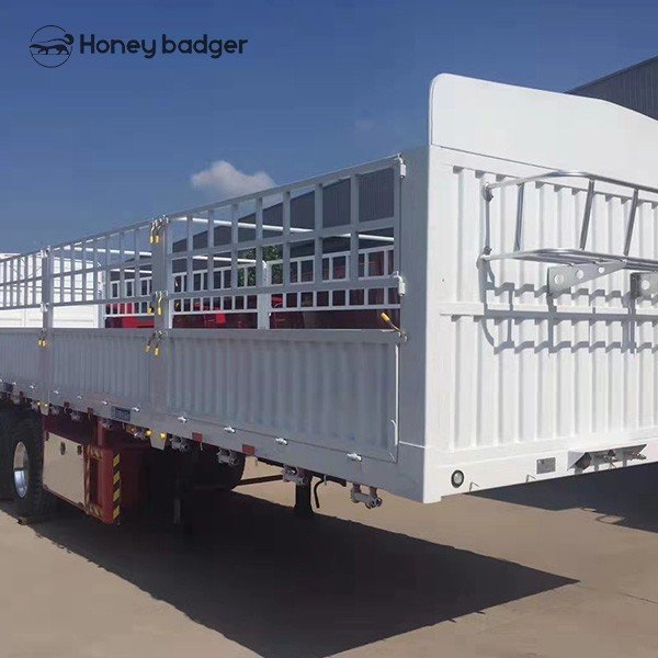 Utility Fence Cargo Truck Semi Trailer for Sale
