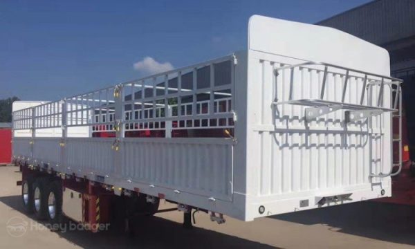 Utility Fence Cargo Truck Semi Trailer for Sale - 图片 3