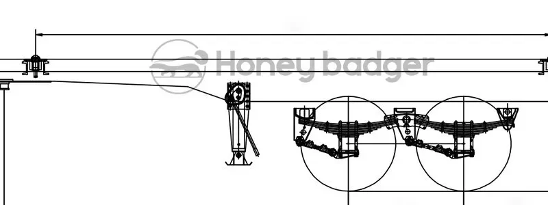 Alternative view of 2 Axle 40Ft Flatbed Semi Trailer